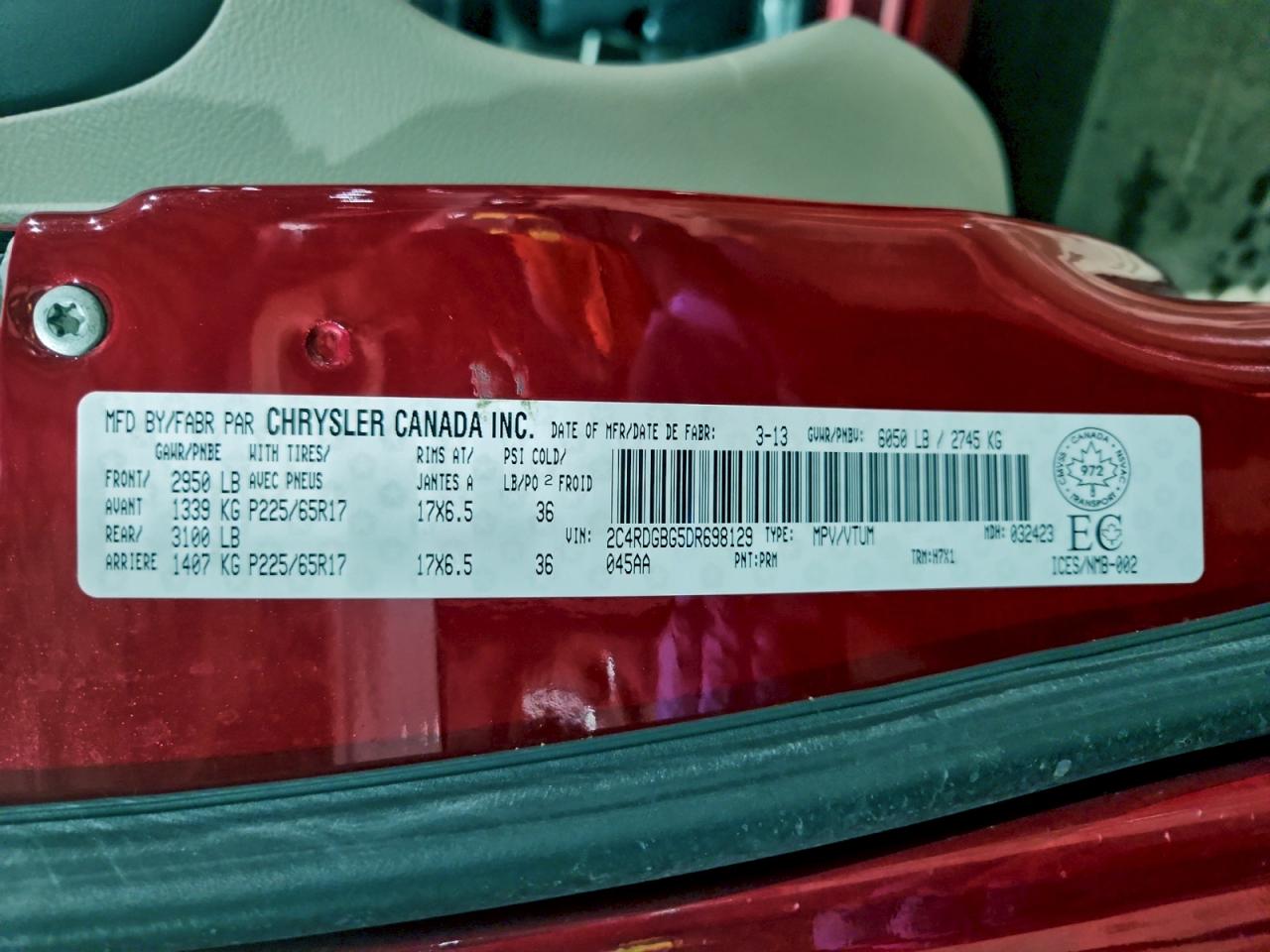 DODGE GRAND CARAVAN SE