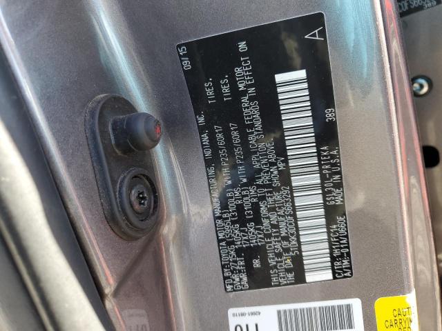 2015 TOYOTA SIENNA LE #3290193212