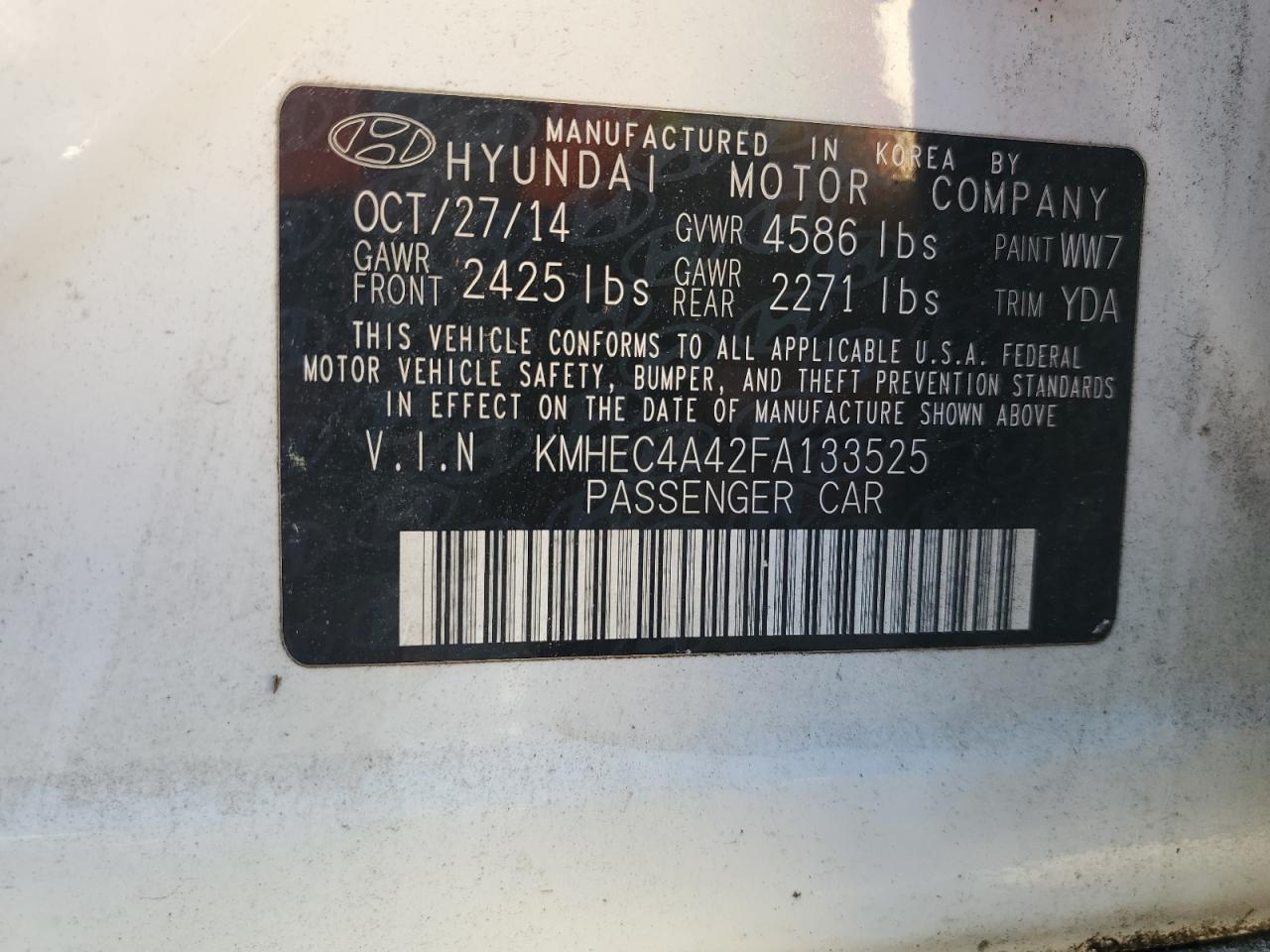 HYUNDAI SONATA HYBRID