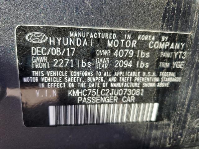 2018 HYUNDAI IONIQ SEL #3303629944