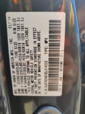 2014 ACURA RDX TECHNO - 5J8TB3H51EL014232