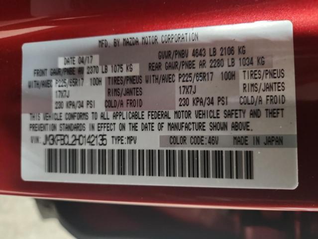 2017 MAZDA CX-5 TOURI #3309640075