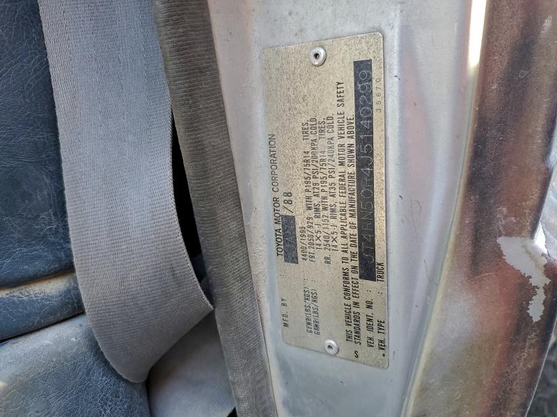 1988 TOYOTA PICKUP 1/2 #3297933770