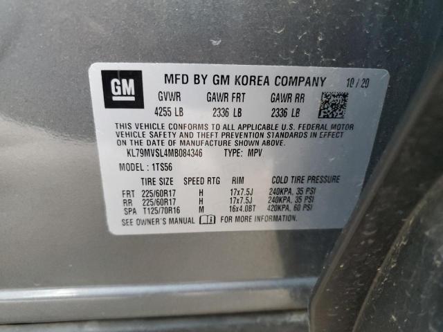 2021 CHEVROLET TRAILBLAZE #3291201960