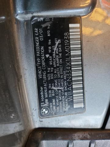 2001 BMW Z3 2.5 #3282769300