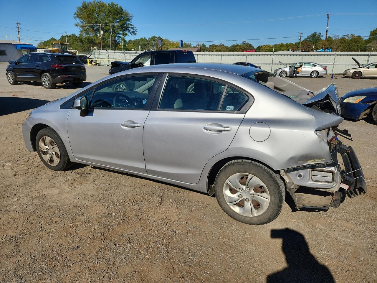 Lot #3318089368 2013 HONDA CIVIC LX