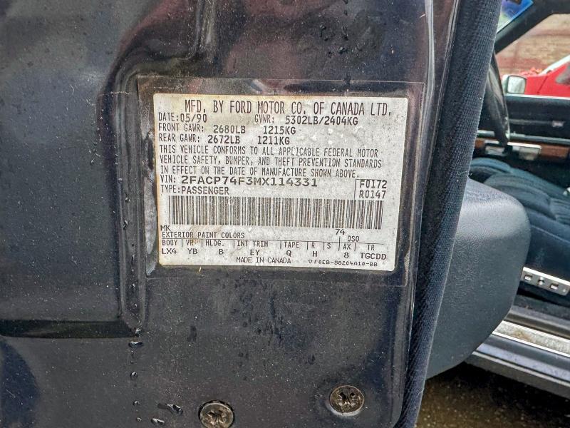 1991 FORD CROWN VICT #3296246413