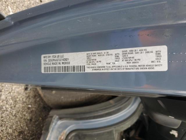 2020 RAM PROMASTER #3311688222