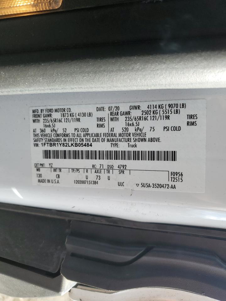 Lot #3294090975 2020 FORD TRANSIT T-