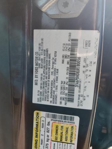 2018 FORD FUSION SE #3297217386