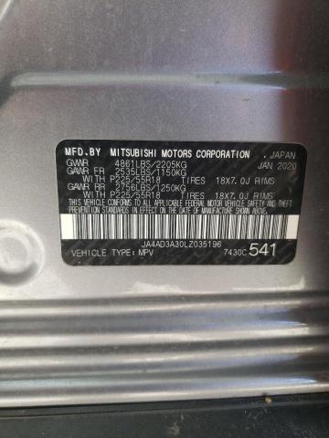 2020 MITSUBISHI OUTLANDER #3298082163