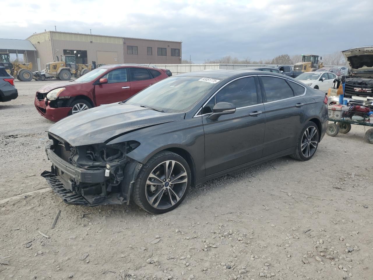 Lot #3296702736 2019 FORD FUSION TIT