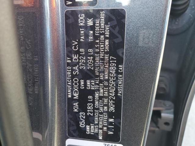 2023 KIA FORTE LX #3301803349