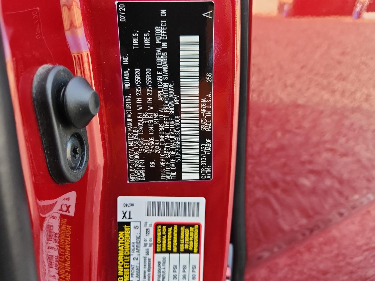 TOYOTA HIGHLANDER PLATINUM