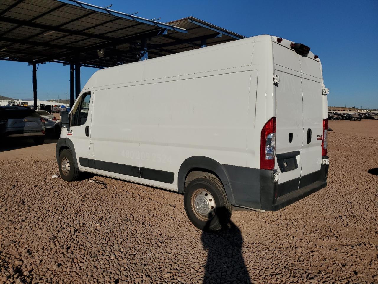 Lot #3317177128 2020 RAM PROMASTER