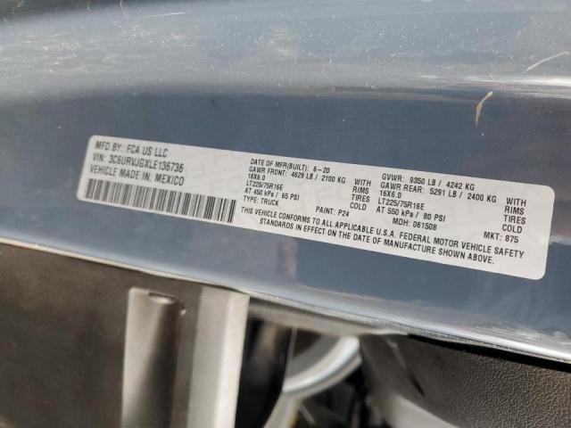 2020 RAM PROMASTER #3312267772