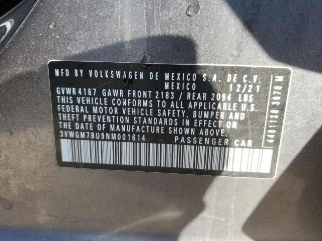 2022 VOLKSWAGEN JETTA SEL #3282507913