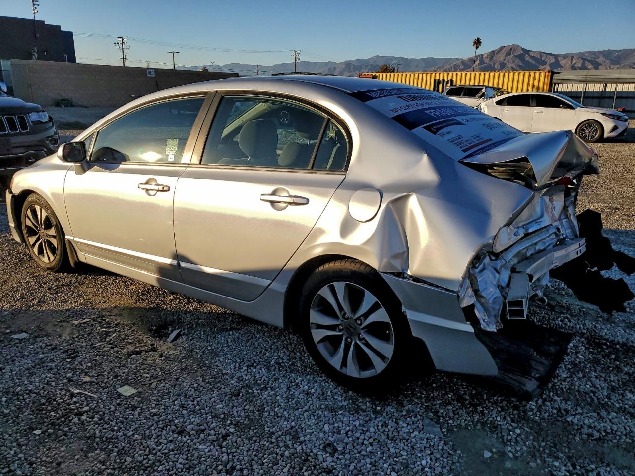 Lot #3309635097 2011 HONDA CIVIC LX