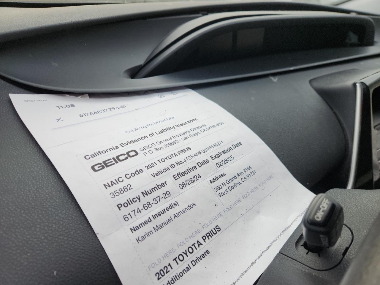 TOYOTA PRIUS SPECIAL EDITION