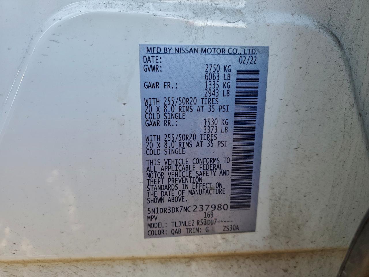 NISSAN PATHFINDER PLATINUM