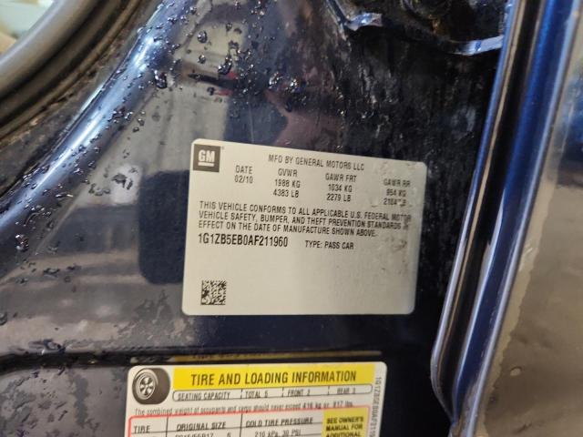 2010 CHEVROLET MALIBU LS - 1G1ZB5EB0AF211960