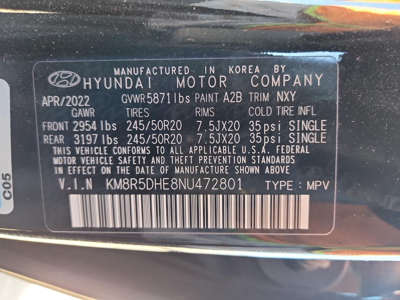 HYUNDAI PALISADE LIMITED