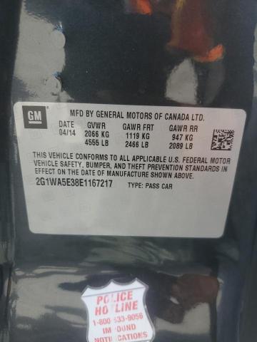 2014 CHEVROLET IMPALA LIM #3286762305