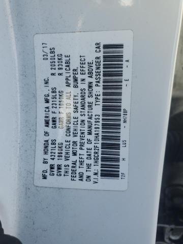 2017 HONDA ACCORD SPO #3304560454