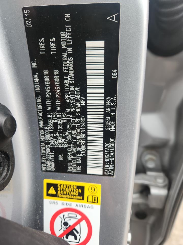 TOYOTA HIGHLANDER LE