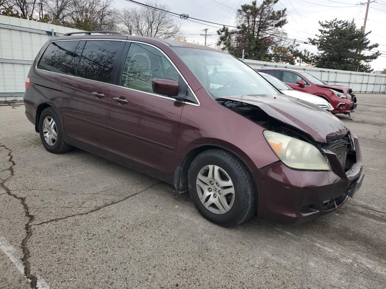 Lot #3302736040 2007 HONDA ODYSSEY EX