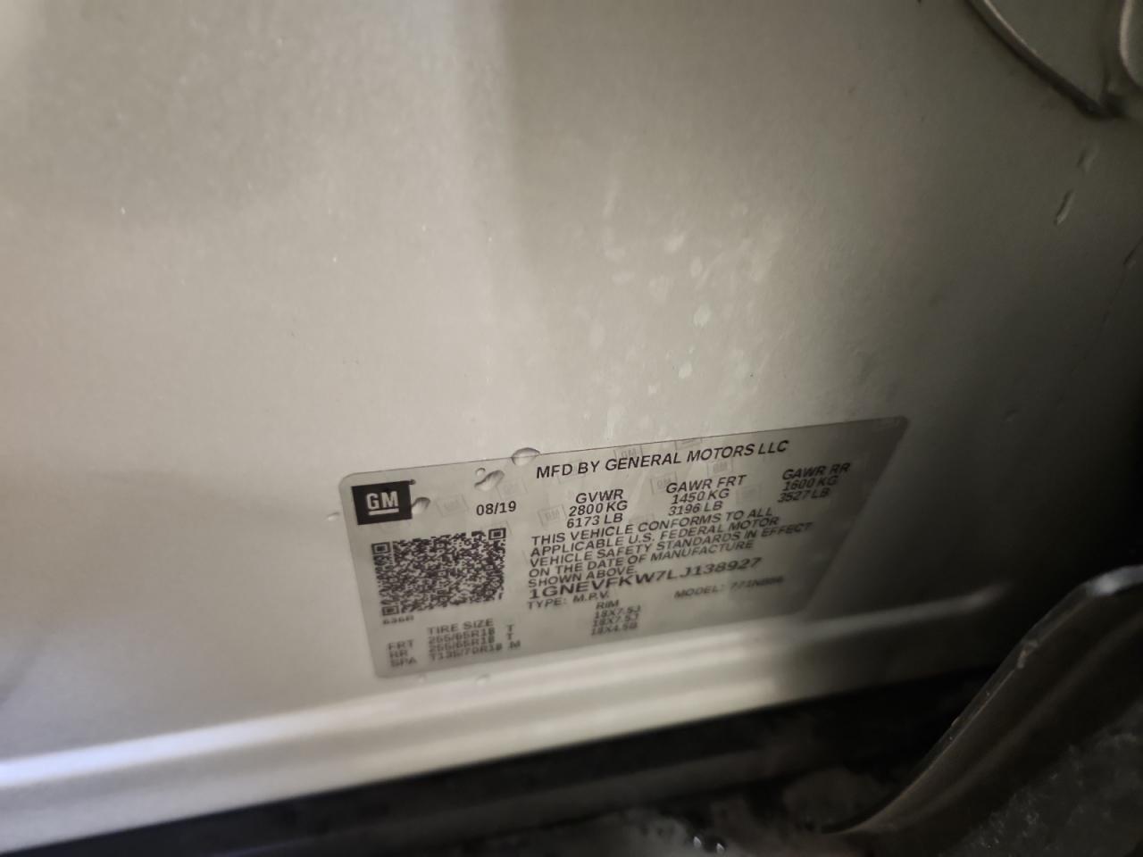 CHEVROLET TRAVERSE LS