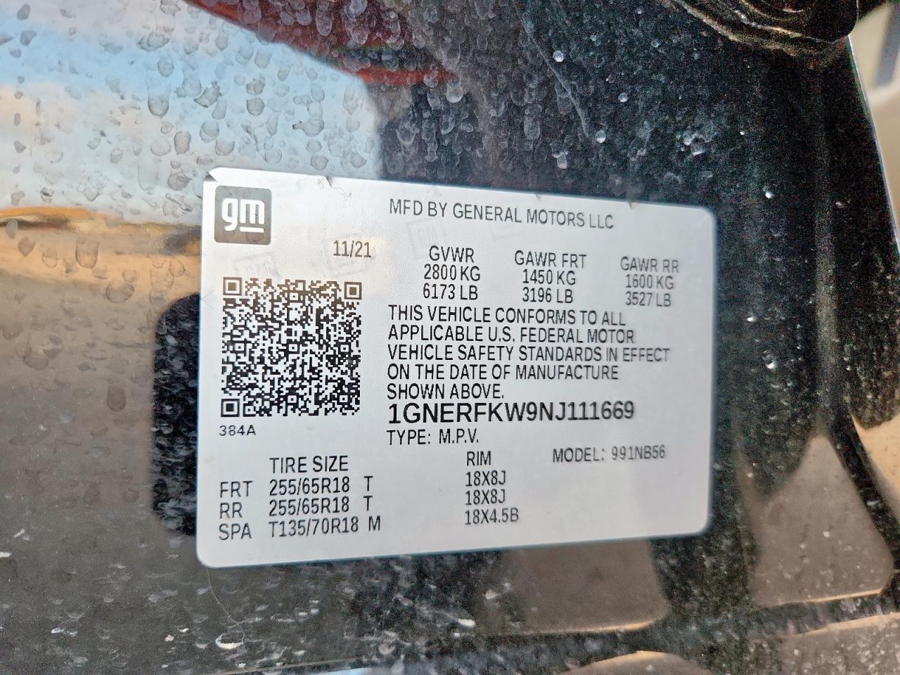 CHEVROLET TRAVERSE LS