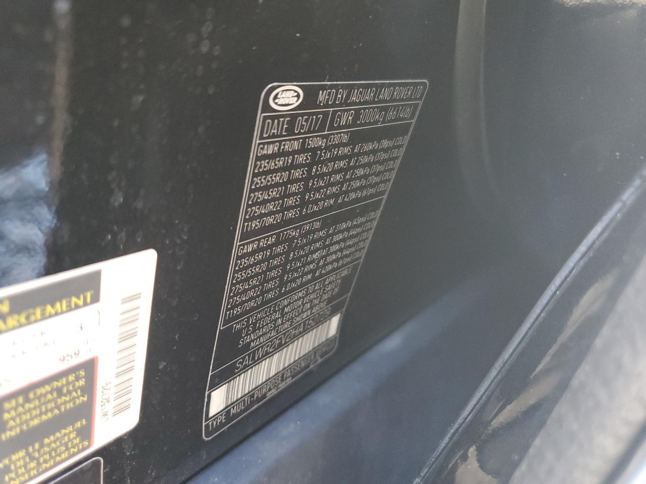 LAND ROVER RANGE ROVER HSE