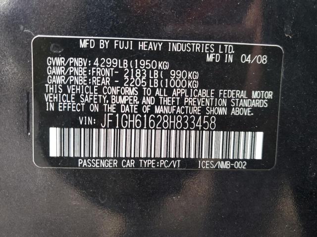 2008 SUBARU IMPREZA 2. #3315848161