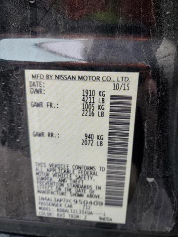 2015 NISSAN ALTIMA 2.5 - 1N4AL3AP7FC950409