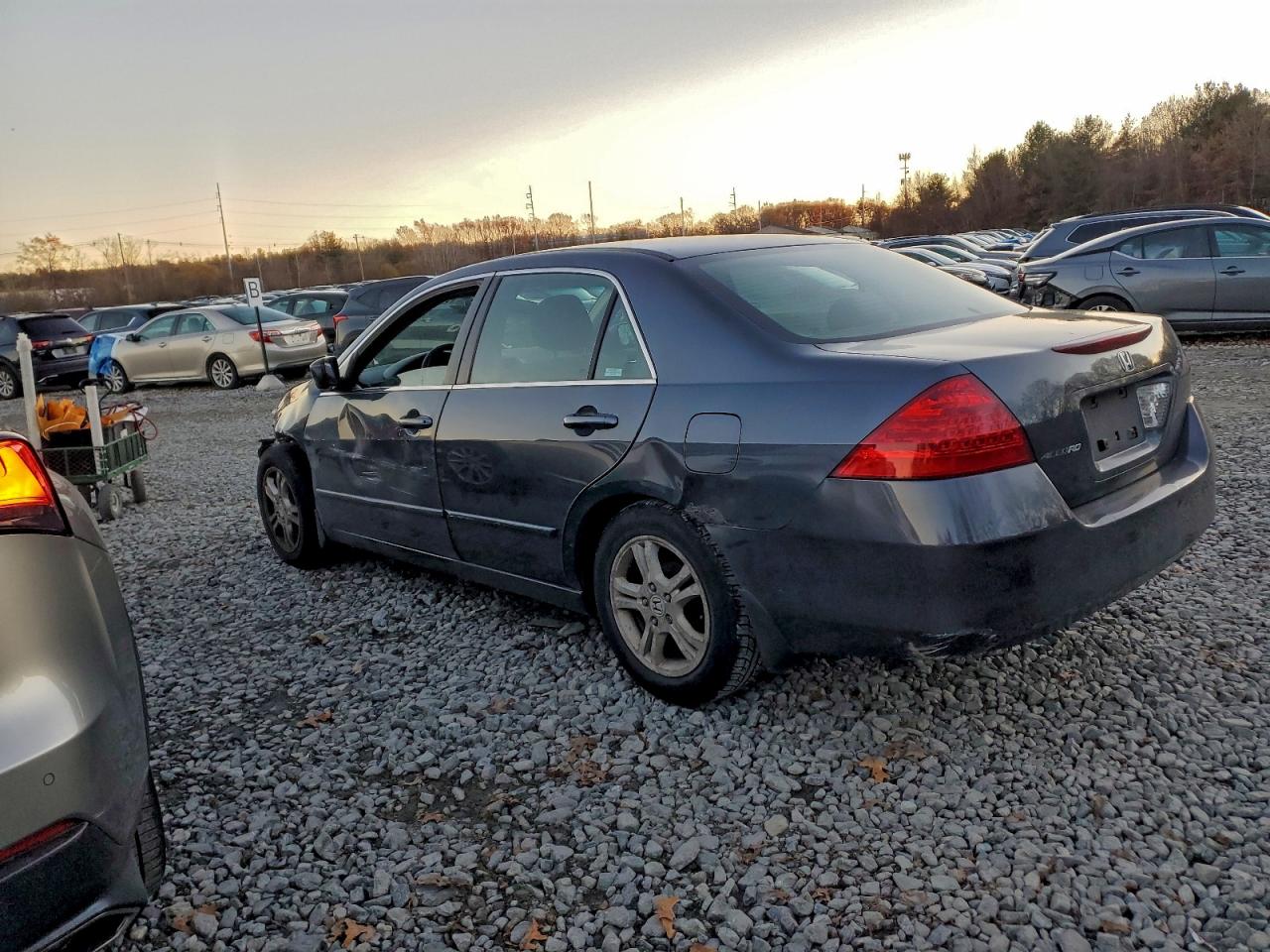 Lot #3317725099 2007 HONDA ACCORD SE