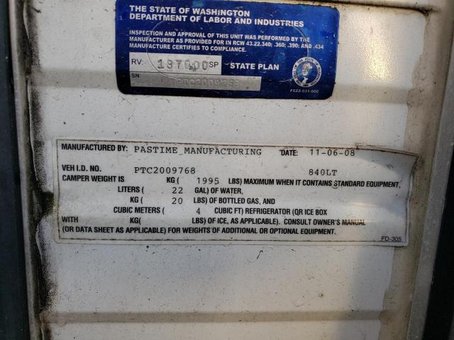 2009 PAST CAMPER #3287799098