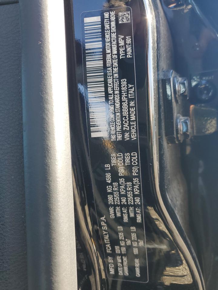 Lot #3303574936 2018 JEEP RENEGADE L