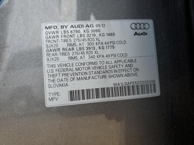 2013 AUDI Q7 PREMIUM #3285711673