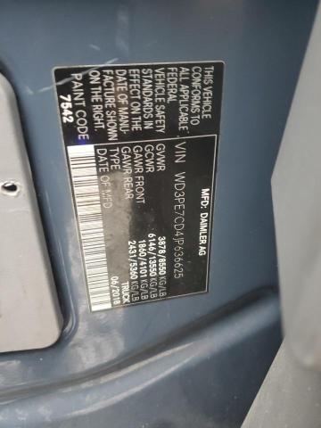 2018 MERCEDES-BENZ SPRINTER #3286629888