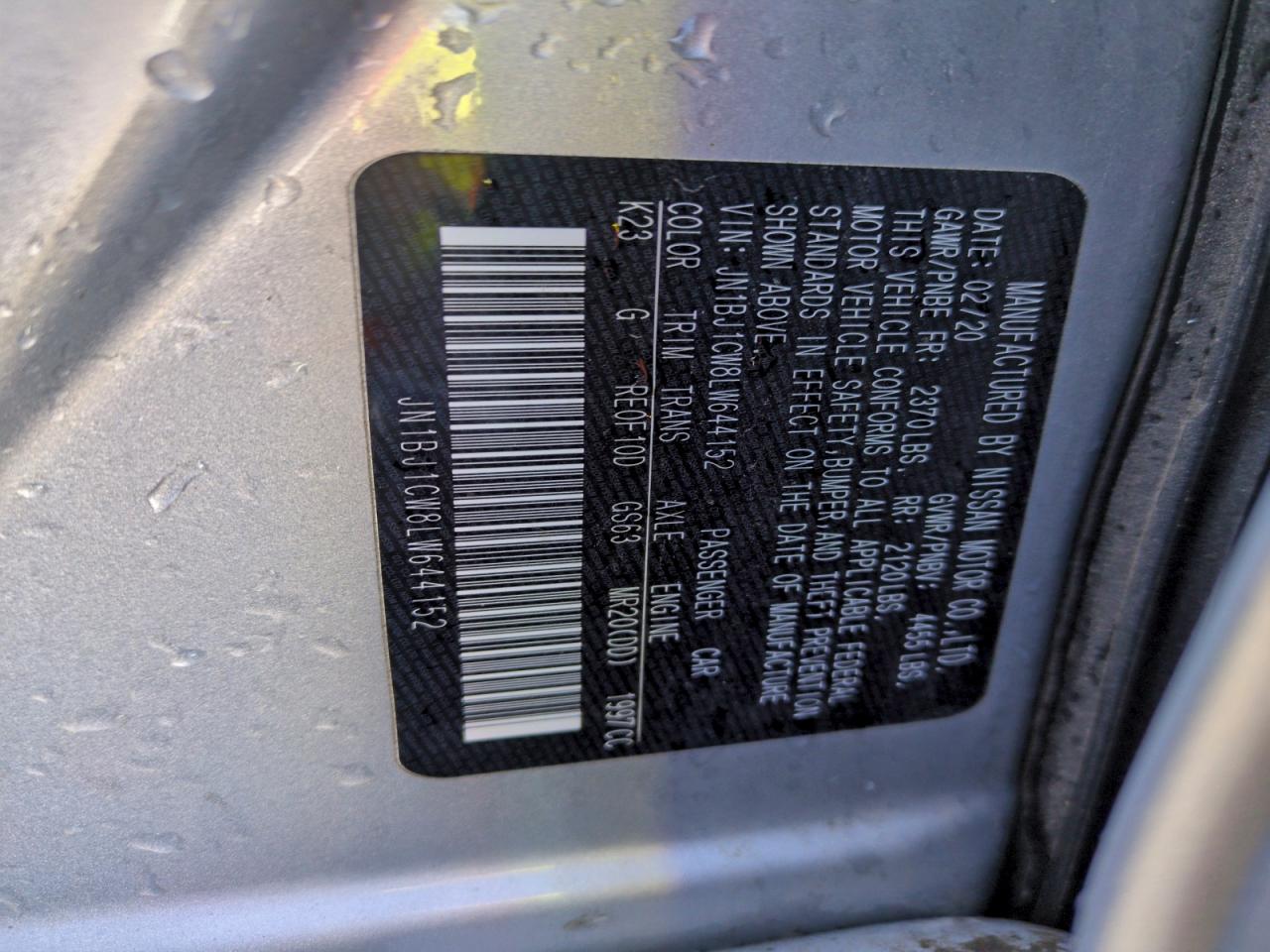 NISSAN ROGUE SPORT S