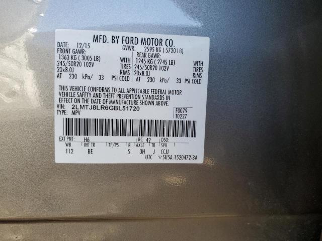 2016 LINCOLN MKX RESERV #3297929781