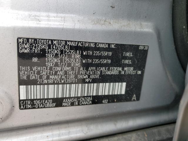 2020 TOYOTA RAV4 LIMIT #3302650025