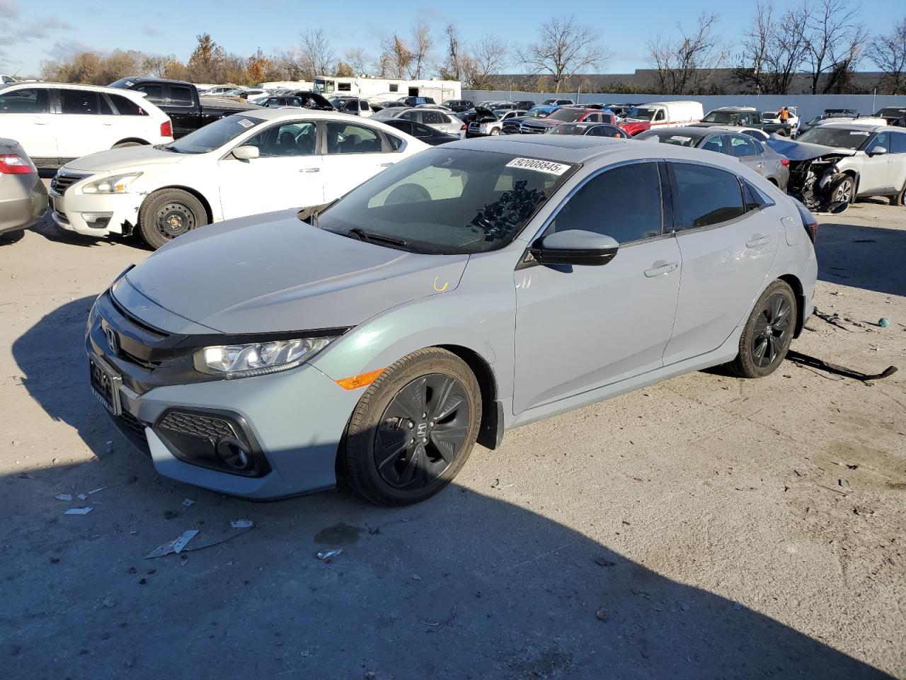 Lot #3291324174 2019 HONDA CIVIC EX