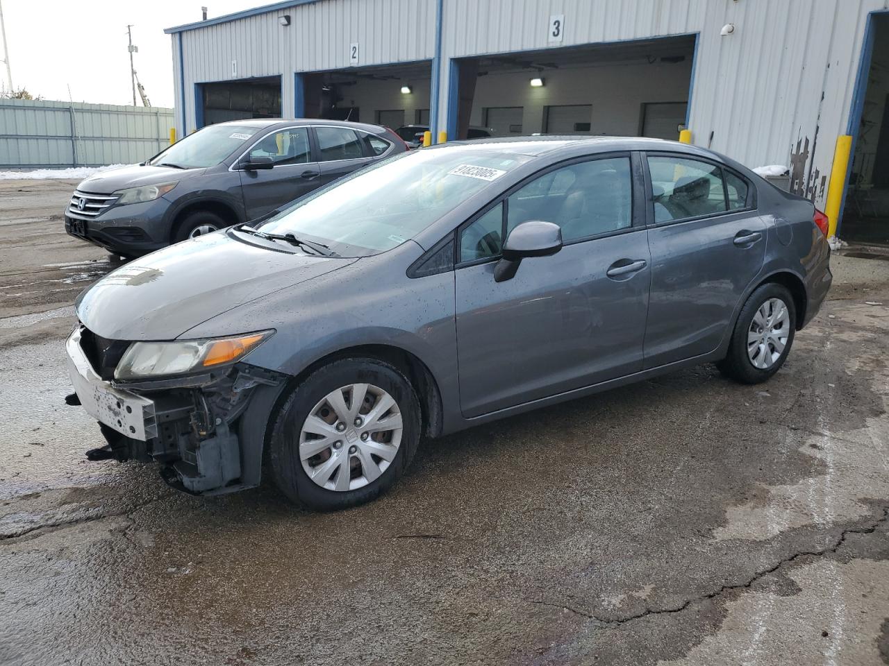 Lot #3286705309 2012 HONDA CIVIC LX