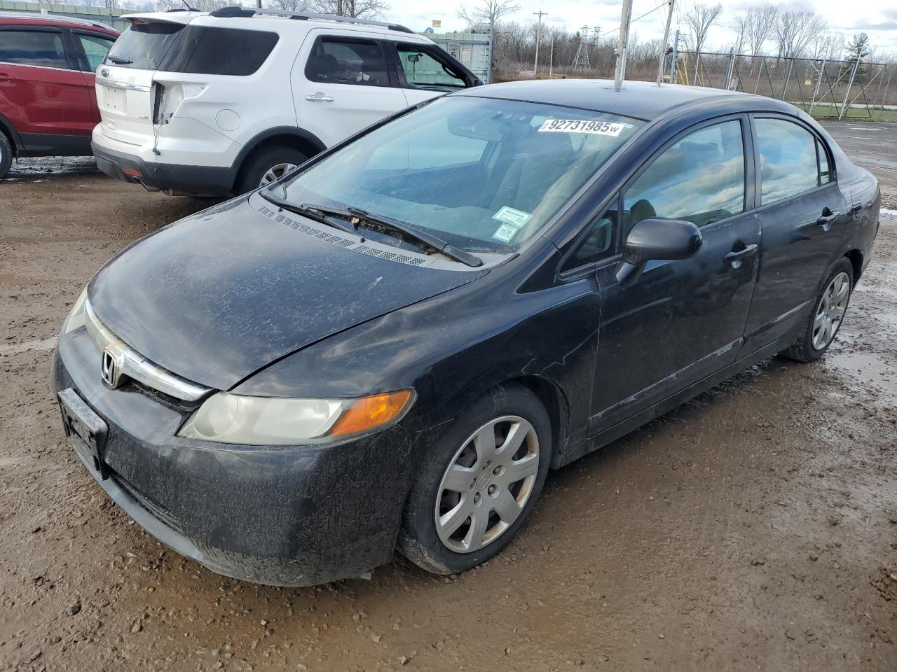 Lot #3287446013 2007 HONDA CIVIC LX