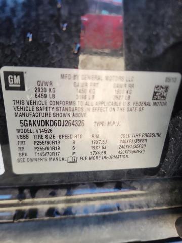 2013 BUICK ENCLAVE - 5GAKVDKD6DJ264326