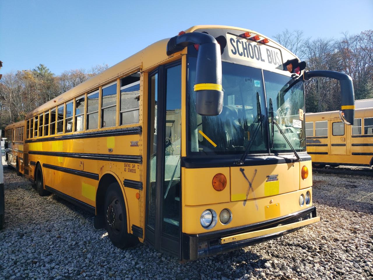 Lot #3279582326 2012 THOMAS SAF-T-LINER HDX