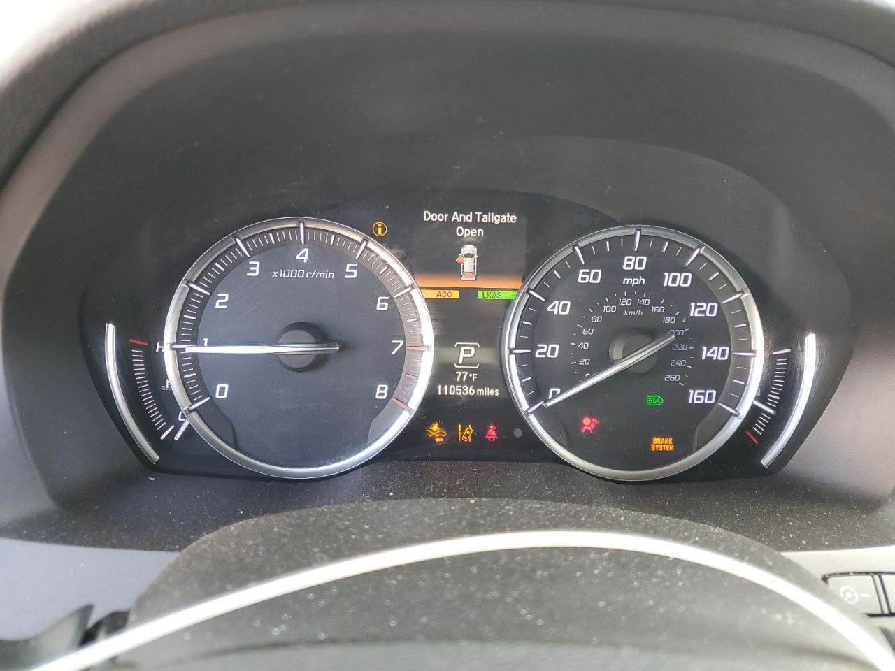 ACURA MDX TECHNOLOGY