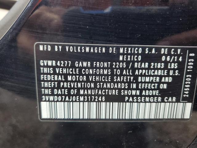 2014 VOLKSWAGEN JETTA SE #3293748916